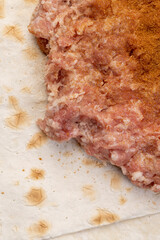fresh minced pork with bacon