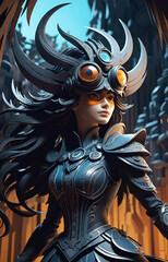 the girl in the night