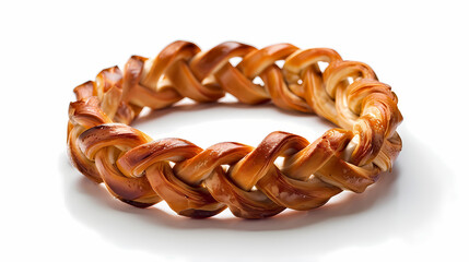 Pain Couronne isolated white background