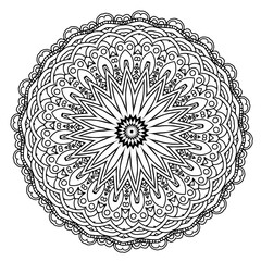 Abstract Mandala Coloring Pages for Creative Freedom