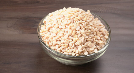Assorted different types of beans and cereals grains. Set of indispensable sources of protein for a healthy lifestyle. Everyday use at Indian households.