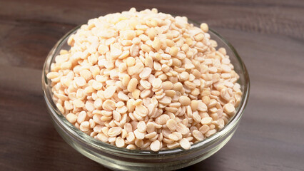 Assorted different types of beans and cereals grains. Set of indispensable sources of protein for a healthy lifestyle. Everyday use at Indian households.