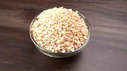 Assorted different types of beans and cereals grains. Set of indispensable sources of protein for a healthy lifestyle. Everyday use at Indian households.