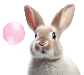 Obraz premium PNG Rabbit mouthing animal mammal rodent.