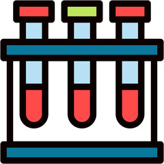 Test Tube, Blood Tube, Test, Testing, Medical Icon