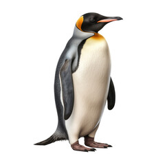 Naklejka premium cute penguin isolated on white