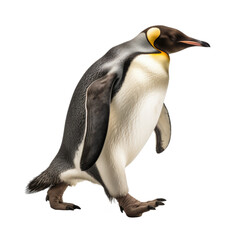 Naklejka premium cute penguin isolated on white