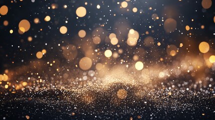Glittery New Year signs