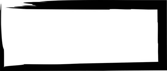 Rectangle ink empty. Text box and frames