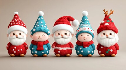 Christmas holiday characters