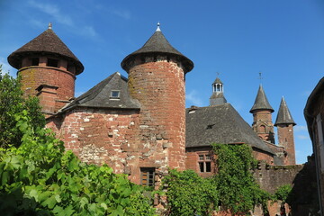 Obraz premium Collonges-la-Rouge