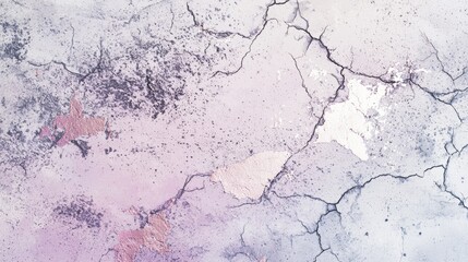 Obraz premium Grunge textured wall background featuring peeling paint, cracks and a rough surface, providing a vintage or industrial aesthetic
