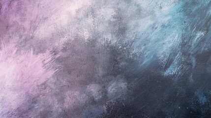 Obraz premium Pink and blue brushstrokes create an abstract grunge texture on a gray background, offering a versatile backdrop for design projects