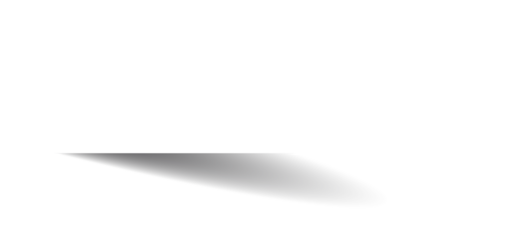 White paper rectangle and shadow, banners, icon, label