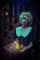 mysterious ghost girl