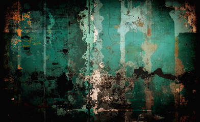 Vintage grunge background. Scratched concrete floor background