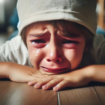 Crian&ccedil;a chorando
