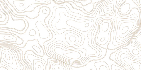 Topographic map patterns, topography line map. Vintage outdoors style. Topographic contour map with grid. Vector relief map.