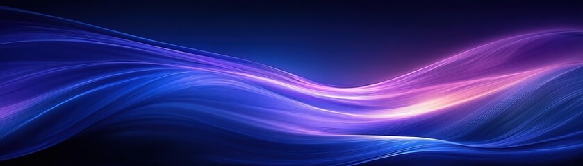 Naklejka premium A captivating wave of vibrant colors blending together in a smooth flow, perfect for backgrounds or modern design projects.