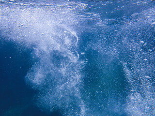 bubble, underwater, bubbles, water, sea, under, aquatic, blue, ocean, clear, background, air,...