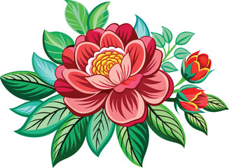 illustration of the lotus flower