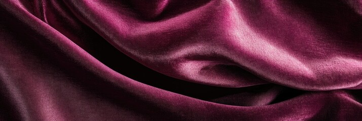 Obraz premium Crushed velvet texture with a luxurious sheen and deep folds