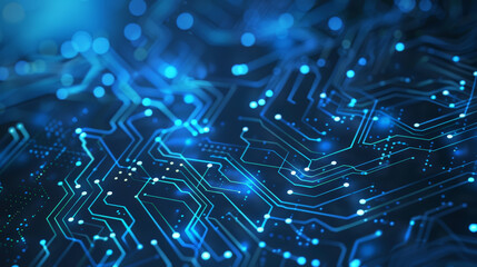 Obraz premium circuit board background