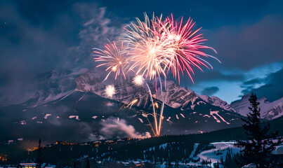 New Year and Christmas graphic advertising background