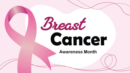 Breast Cancer Awareness Month Pink Ribbon Campaign