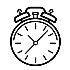 A simple outline of a calendar with a grid layout for organizing dates.