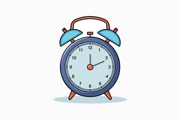 Alarm clock, concept of time and alarm.