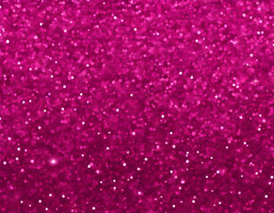 Seamless magenta gold glitter texture. Shimmer background. 