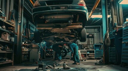 Fototapeta premium Car Repair