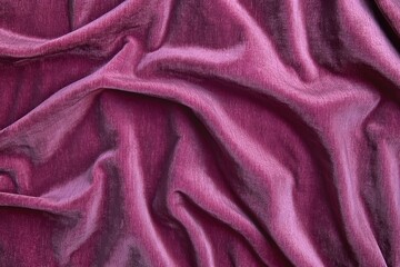 Obraz premium Crushed velvet texture with a luxurious sheen and deep folds