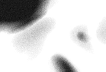 Naklejka premium Abstract black and white gray grainy texture gradient background