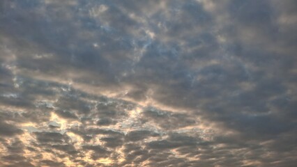 clouds in the afternoon