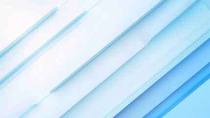Fototapeta premium light blue and white background with diagonal layout