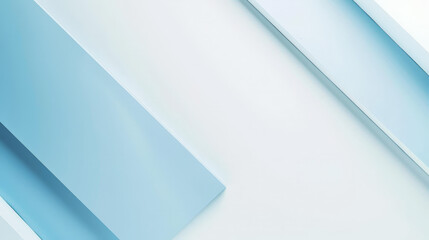 light blue and white background with diagonal layout