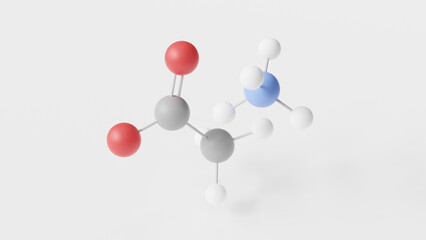 ammonium acetate molecule 3d, molecular structure, ball and stick model, structural chemical formula e264