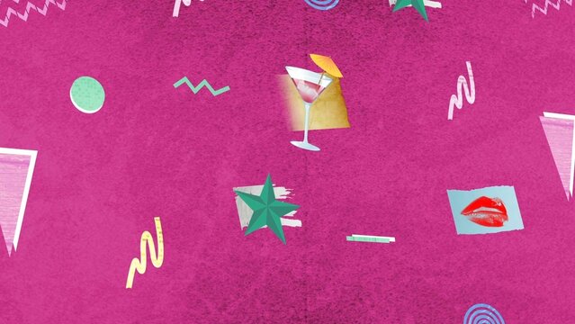 Vintage Collage Backgrounds