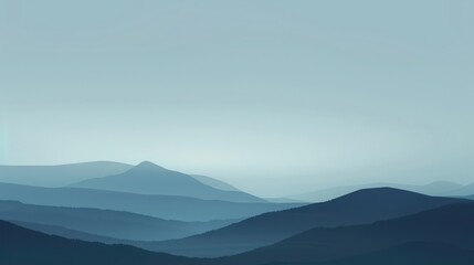 Fototapeta premium Blue Mountains Landscape