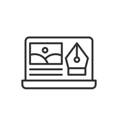 Web Design Icon  - Laptop Icon