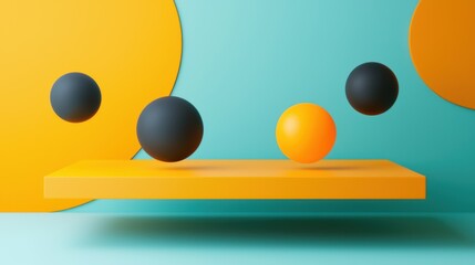 An interactive 3D display of a balanced portfolio showing the proportion of stocks bonds and alternative investments