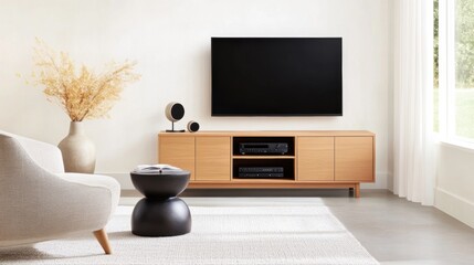 Modern Living Room with Minimalist Design Elements