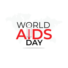 World Aids Day, Aids day creative ads. Design for banner, poster, and 3D Illustration. Social media world post aids day. World AIDS Day, Illustration Of World Aids Day