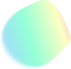 Circle color curve blend gradation for badge, price tag, label, logo