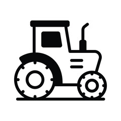 A powerful tractor, essential for large scale garden and farm work