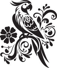 abstract floral design