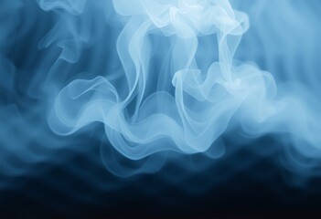 Fototapeta premium Rhythmic pulses of vapor that rise and fall in a steady rhythm s