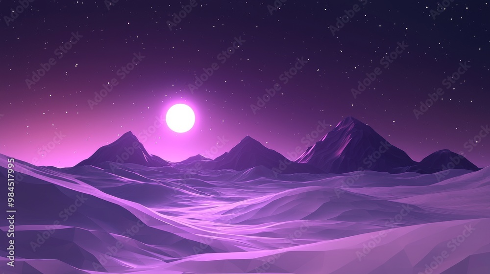 Wall mural flat icons and soft gradients are used to create a clean and sleek digital platform aesthetic on a m